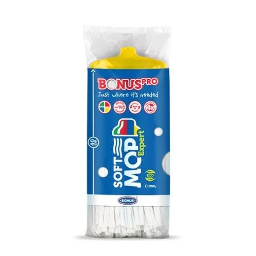 Mop, priemyselný BONUS "SoftMOP", žltý