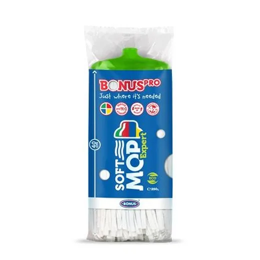 Mop, priemyselný BONUS "SoftMOP", zelený