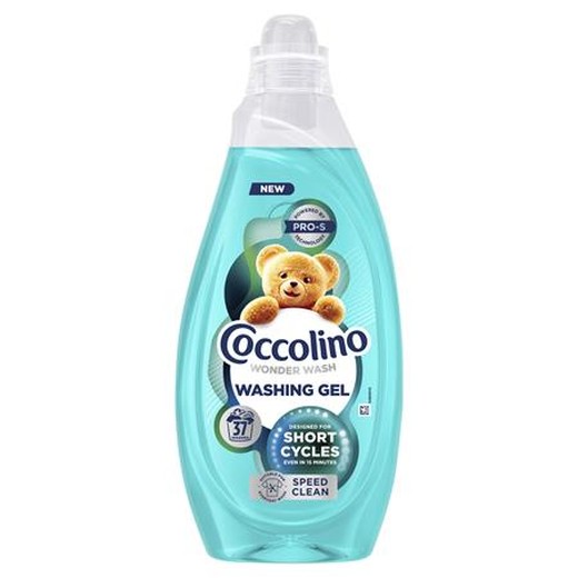 Prací gél, 1,48 l, COCCOLINO "Wonder Wash Speed Clean"