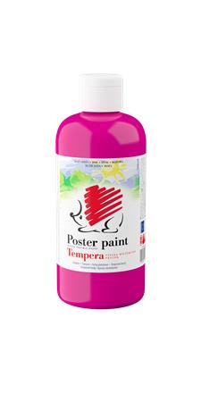 Tempera, 500 ml,  ICO "Ježko", ružová