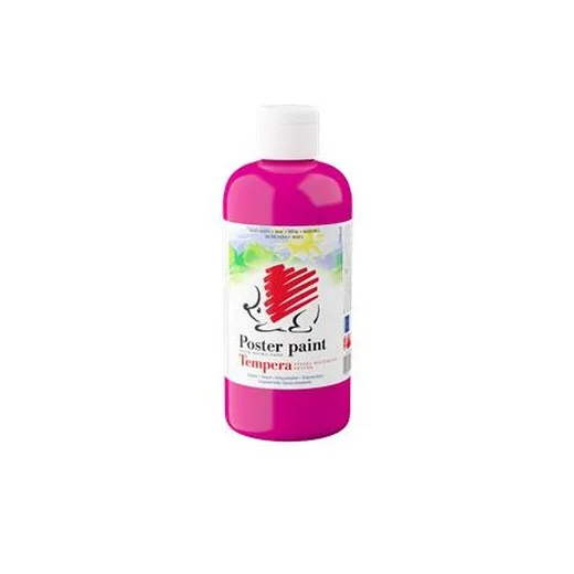 Tempera, 500 ml, ICO "Ježko", ružová