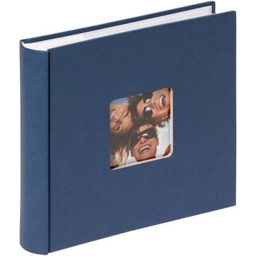 Fotoalbum, na 200 fotiek, 10x15 cm, "Walther Fun", tmavomodrý