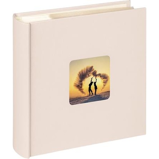 Fotoalbum, na 200 fotiek, 10x15 cm, "Walther Fun Wedding", krémovo biely