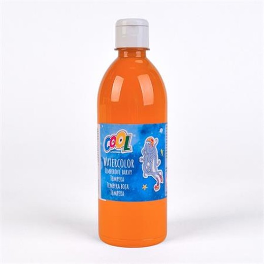 Tempera, COOL BY VICTORIA, 500 ml, oranžová