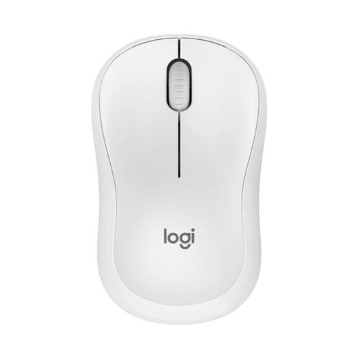 Myš, bezdrôtová, optická, tichá, BT, LOGITECH „M240“, špinavobiela