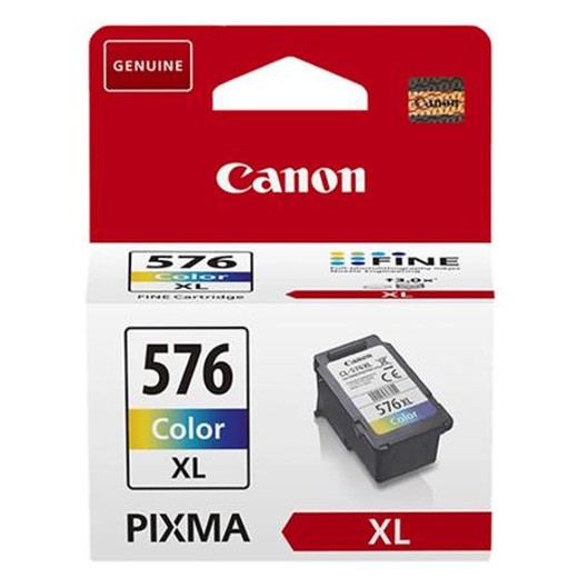 CL-576XL farebná atramentová náplň pre PixmaTR4750i, TS3550i tlačiarne, CANON, farebná, 300 strán