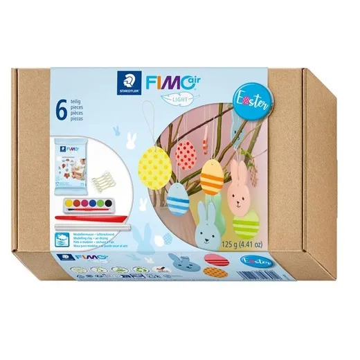 Sada modelovacej hmoty, 125 g, na vzduchu schnúca, FIMO "Air 81 Easter"