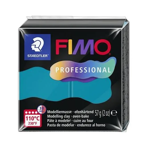 Modelovacia hmota, 57 g, vypaľovacia, FIMO "Professional", petrolejová