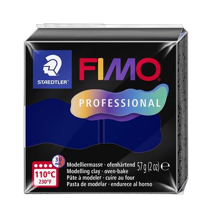 Modelovacia hmota, 57 g, vypaľovacia, FIMO Professional, námornícka modrá