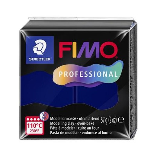 Modelovacia hmota, 57 g, vypaľovacia, FIMO Professional, námornícka modrá