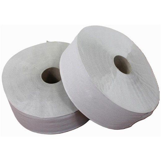 Toaletný papier, 1 vrstvový, veľký kotúč, 210 m, priemer 24 cm, "Vella", prírodný