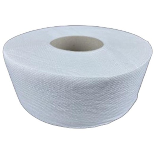 Toaletný papier, 3 vrstvy, veľký kotúč, 88 m, priemer 17,5 cm, snehobiely