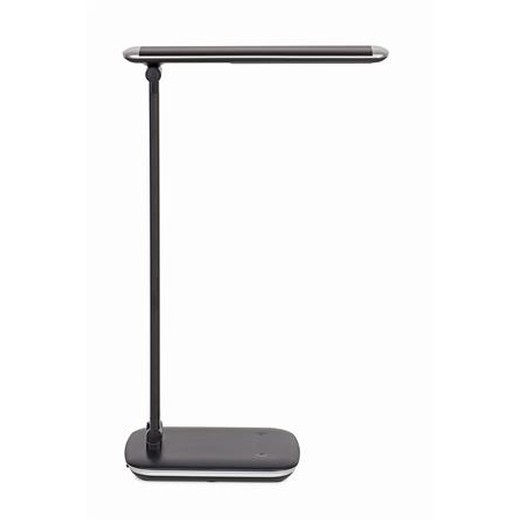 Stolná lampa, LED, nastaviteľná, USB, MAUL "Jazzy", čierna