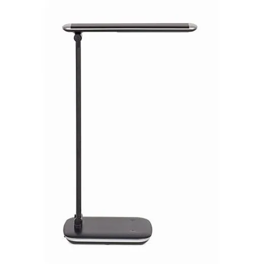Stolná lampa, LED, nastaviteľná, USB, MAUL "Jazzy", čierna