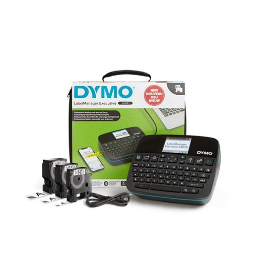 Štítkovač, elektrický, manuálny, DYMO "LabelManager® Executive 640 CB", sada v kufri
