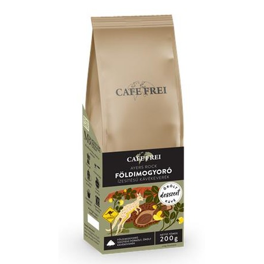 Káva, pražená, mletá, 200 g, CAFE FREI "Ayers Rock", arašidová