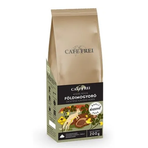 Káva, pražená, mletá, 200 g, CAFE FREI "Ayers Rock", arašidová
