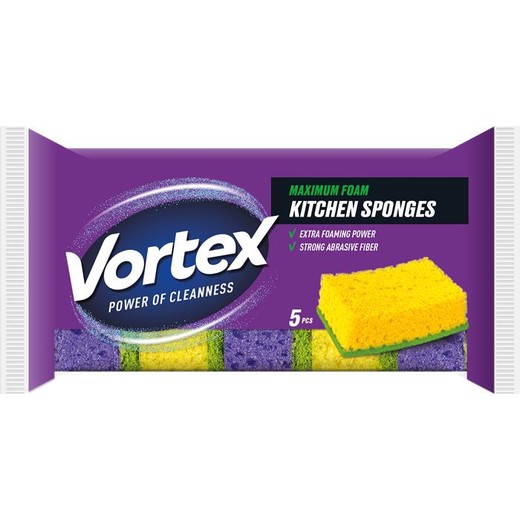 Hubka na riad, 5 ks, VORTEX