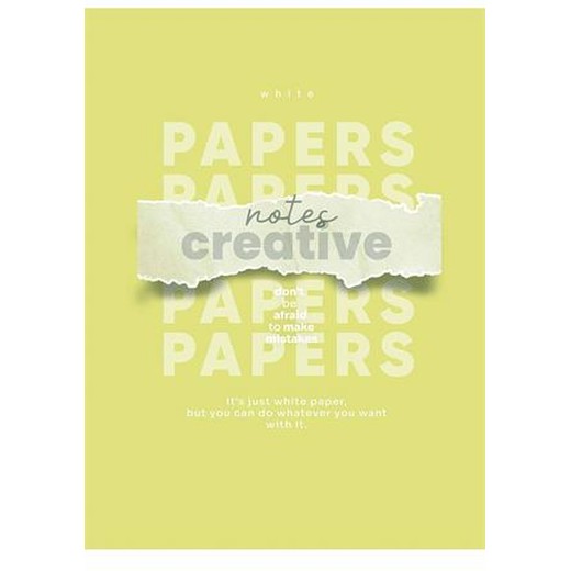 Zošit, A4, štvorčekový, 80 listov, SHKOLYARYK "Notes Creative", mix