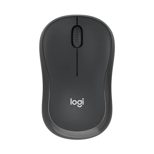 Myš, bezdrôtová, optická, tichá, BT, LOGITECH „M240“, grafitovo sivá