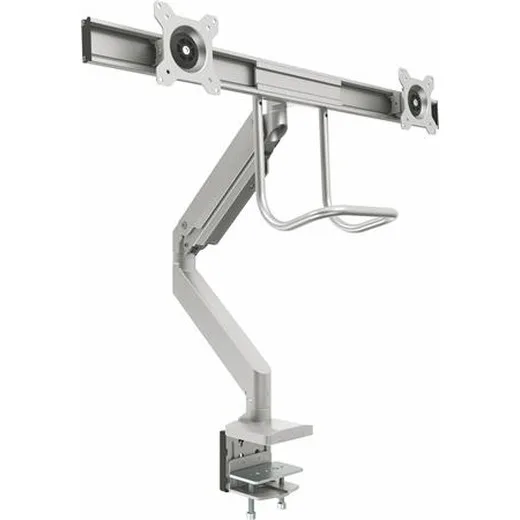 Držiak na monitory pre dva monitory, FELLOWES „Eppa™ Crossbar“, strieborný