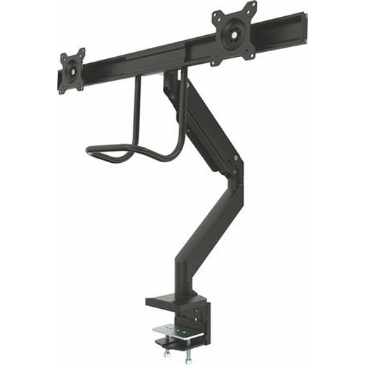 Držiak na monitory pre dva monitory, FELLOWES „Eppa™ Crossbar“, čierny