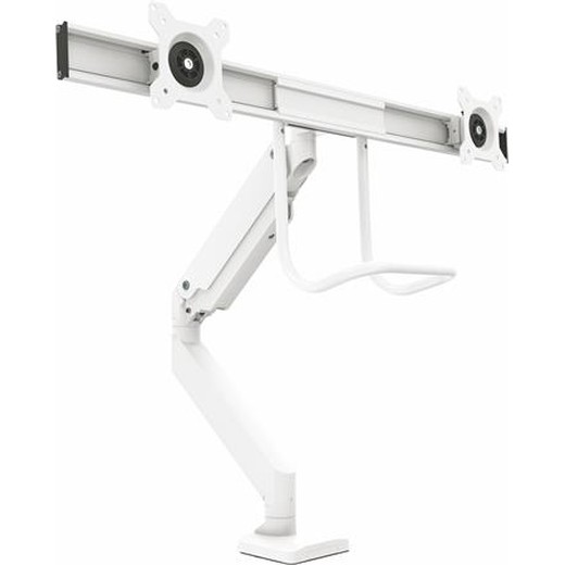 Držiak na monitory pre dva monitory, FELLOWES „Eppa™ Crossbar“, biely