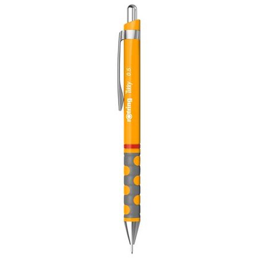 Mikroceruzka, 0,5 mm, ROTRING "Tikky", oranžová