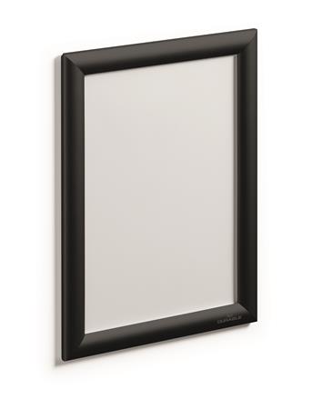 Tabuľa na plagáty, nástenná, A4, hliníkový rám, DURABLE, čierna
