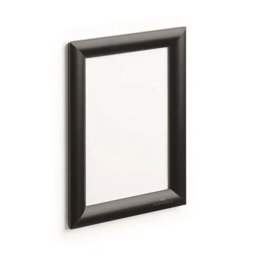 Tabuľa na plagáty, nástenná, A5, hliníkový rám, DURABLE, čierna