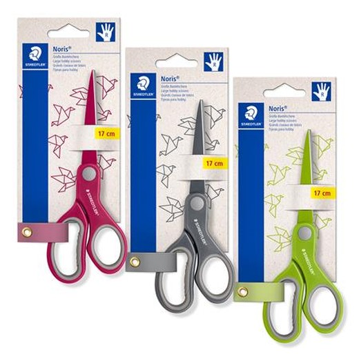 Nožnice, hobby, 17 cm, STAEDTLER "Noris® 965", mix farieb