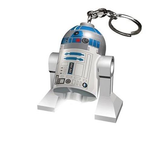 Kľúčenka, s LED svetlom, LEGO "Star Wars R2D2"