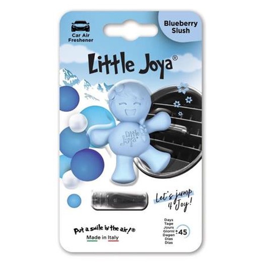 Osviežovač vzduchu do auta, LITTLE JOYA "Blueberry Slush", svetlomodrý