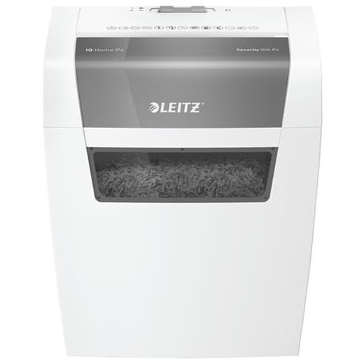 Skartovací stroj, konfety, 6 listov, LEITZ "IQ Home"
