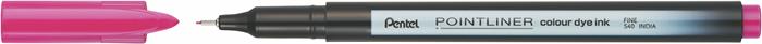 Liner, 0,4 mm, PENTEL "Pointliner", ružový