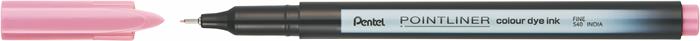 Liner, 0,4 mm, PENTEL "Pointliner", jemný ružový