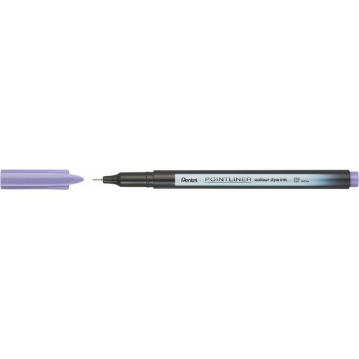 Liner, 0,4 mm, PENTEL "Pointliner", levanduľový