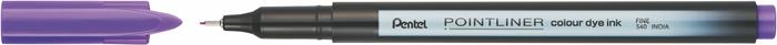 Liner, 0,4 mm, PENTEL "Pointliner", fialkový