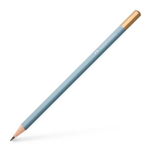 Grafitová ceruzka, HB, trojhranná, FABER-CASTELL, "Urban", nebeská modrá