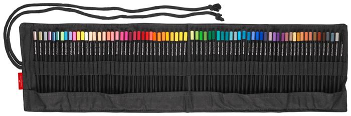 Farebné ceruzky, sada, trojhranné, FABER-CASTELL "Black Edition", 72 rôznych farieb