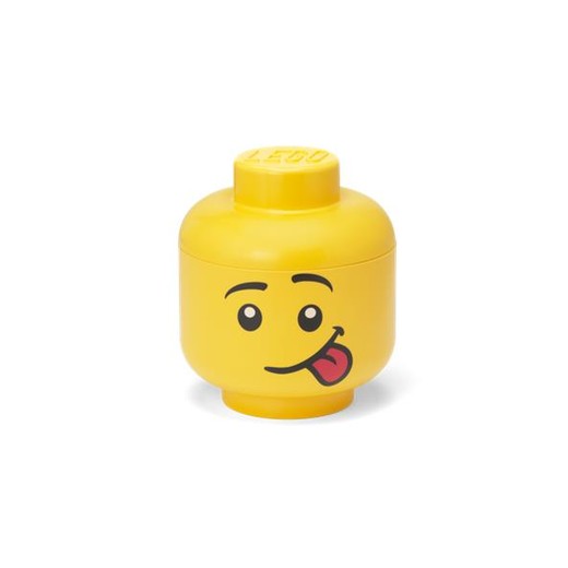 Úložný box, malý, hlava, LEGO, Silly