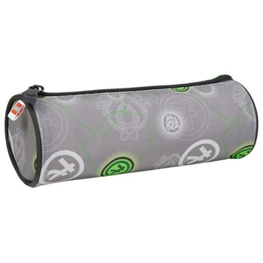 Peračník, valec, na zips, LEGO "Ninjago Elemental Master of Energy", sivý, vzorovaný