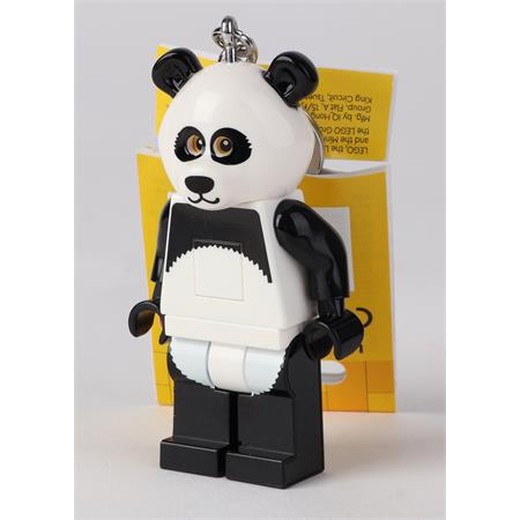 Kľúčenka, s LED svetlom, LEGO "Panda Guy"