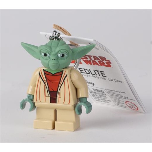 Kľúčenka, s LED svetlom, LEGO "Star Wars Yoda"