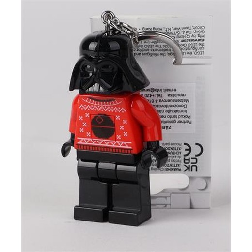 Kľúčenka, s LED svetlom, LEGO "Star Wars Darth Vader Sweater"