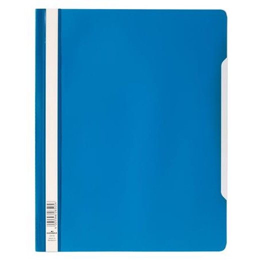 Rýchloviazač, PP, A4+, DURABLE, modrý
