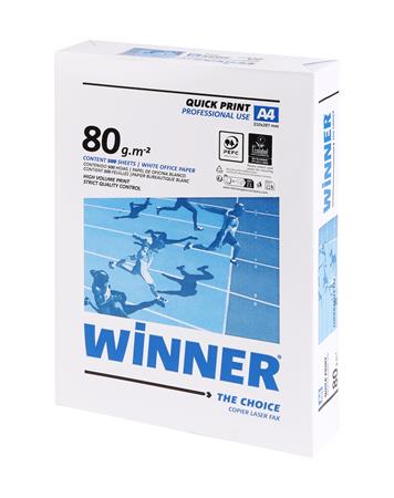 Kancelársky papier, A4, 80 g, WINNER