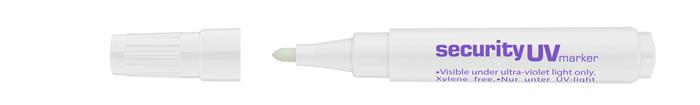 Bezpečnostný  UV popisovač, 1-3 mm, kuželový, ICO