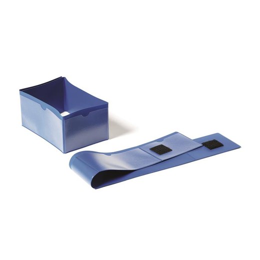 Vrecko na etikety, na palety, 140x65 mm / 90x65 mm, DURABLE , modré
