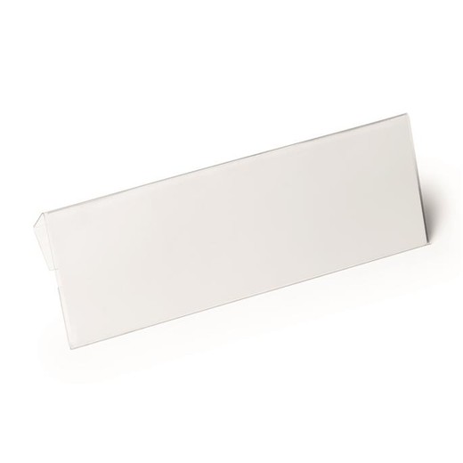 Logistické vrecko, skladacie, 1/2 A5, hotizontálne, DURABLE "HARD COVER", priehľadné